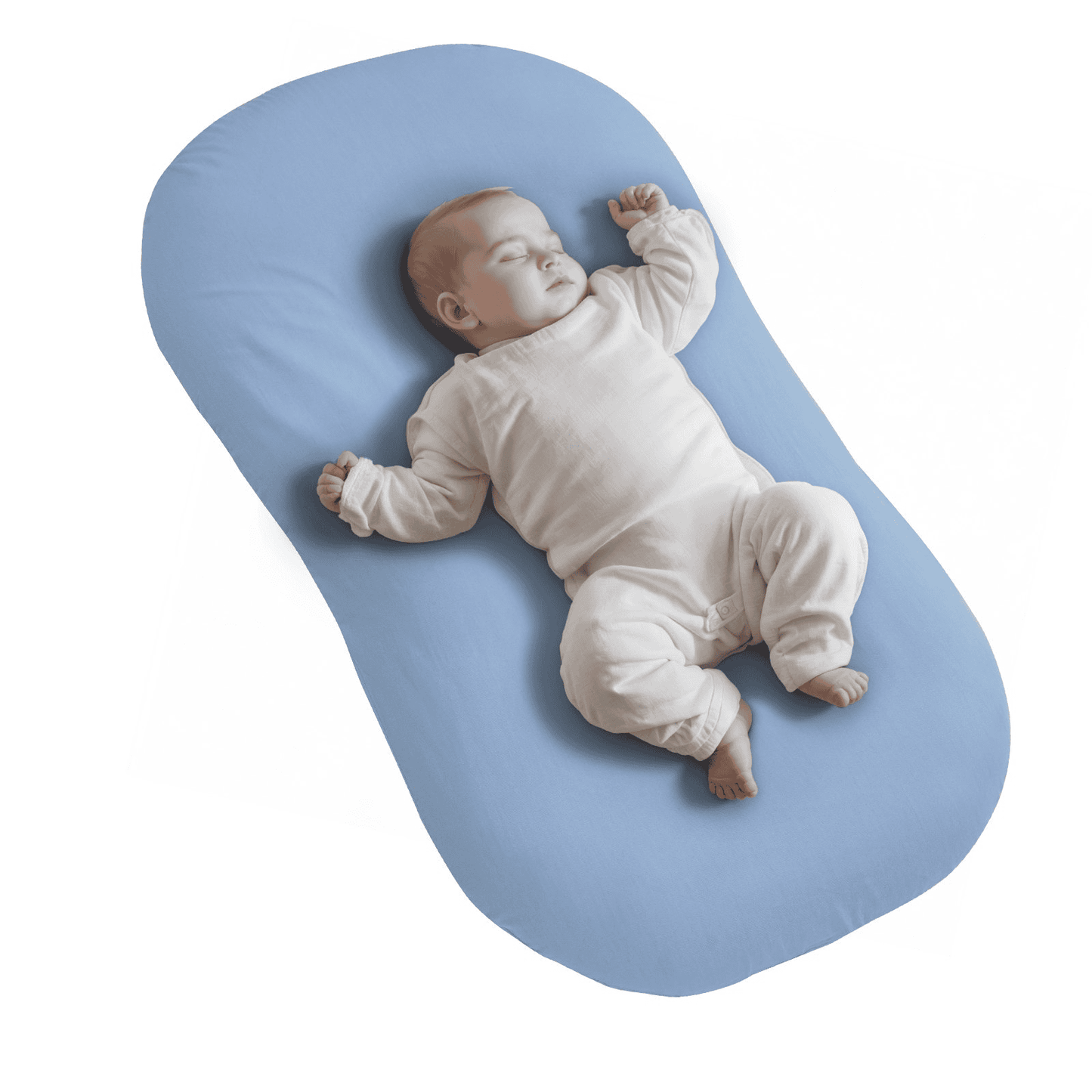 VEVOR Baby Lounger Baby Nest Sleeper for Newborn 100% Cotton Soft Infant Lounger