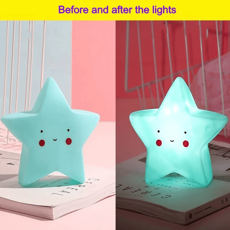 Multivariant Cloud Ice Cream Moon Decorative Lights for Children