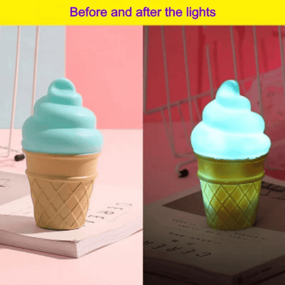 Multivariant Cloud Ice Cream Moon Decorative Lights for Children