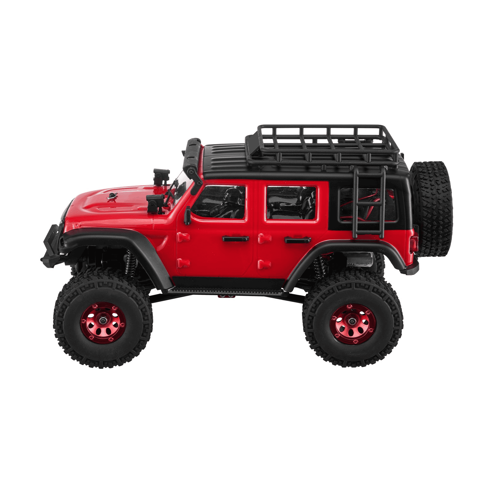 Remote Control Car 1:24 Scale Full Lighting 4WD Off-Road Truck for Kids