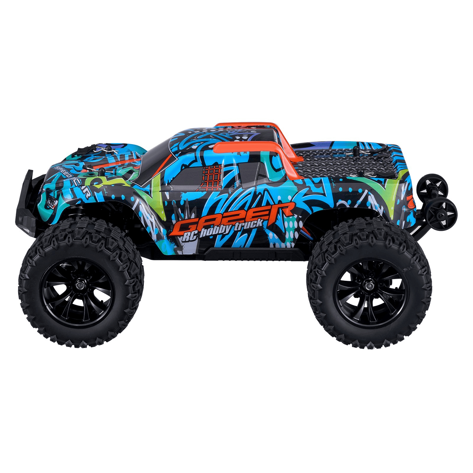 Remote Control Car 1:14 Scale All Terrain 4WD Off-Road Truck for Kids