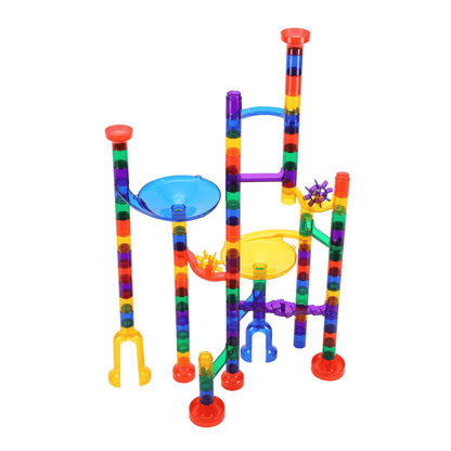 Marble Run Set 110 PCS Building STEM Toy Educational Learning Gift for Kids