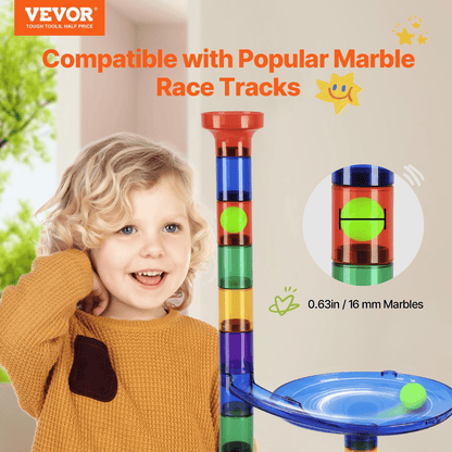 Marble Run Set 150 PCS Building STEM Toy Educational Learning Gift for Kids