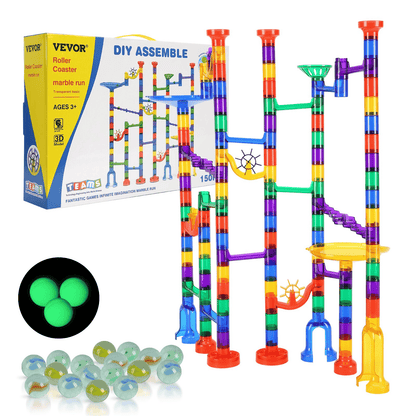 Marble Run Set 150 PCS Building STEM Toy Educational Learning Gift for Kids