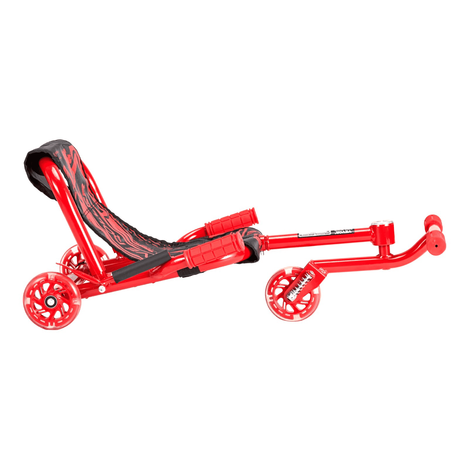 Ride on Scooter 132 lbs Powered by Zig-Zag Motion Drift Cart for Kids Ages 4+