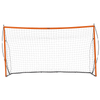 12x6 ft Portable Soccer Goal Kids Soccer Net Carry Bag Backyard Training Orange