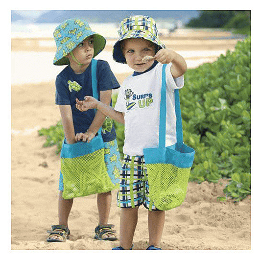 Kids Beach Bag In 2/Pak