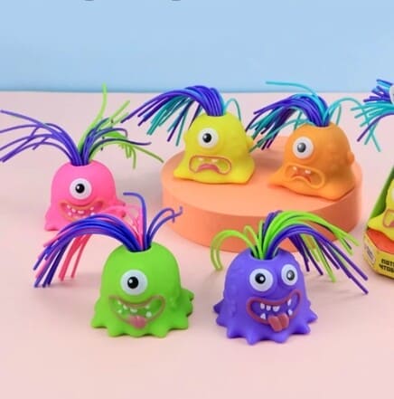 Kids Funny Hair-Pulling Screaming Monster Toy