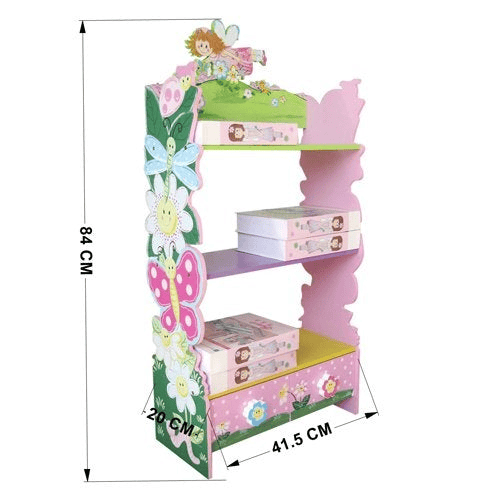 Childrens Painted Bookshelves - Bookshelf with Drawers