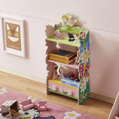 Childrens Painted Bookshelves - Bookshelf with Drawers