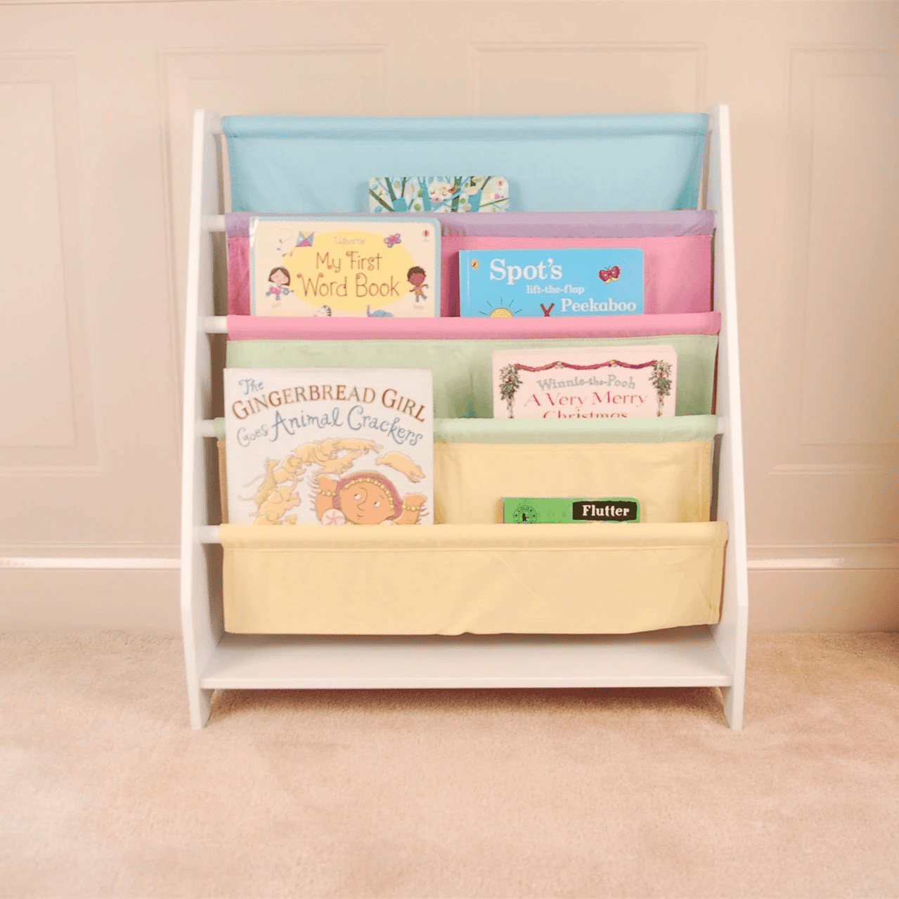 Small White Bookshelf - Modern White Bookshelf