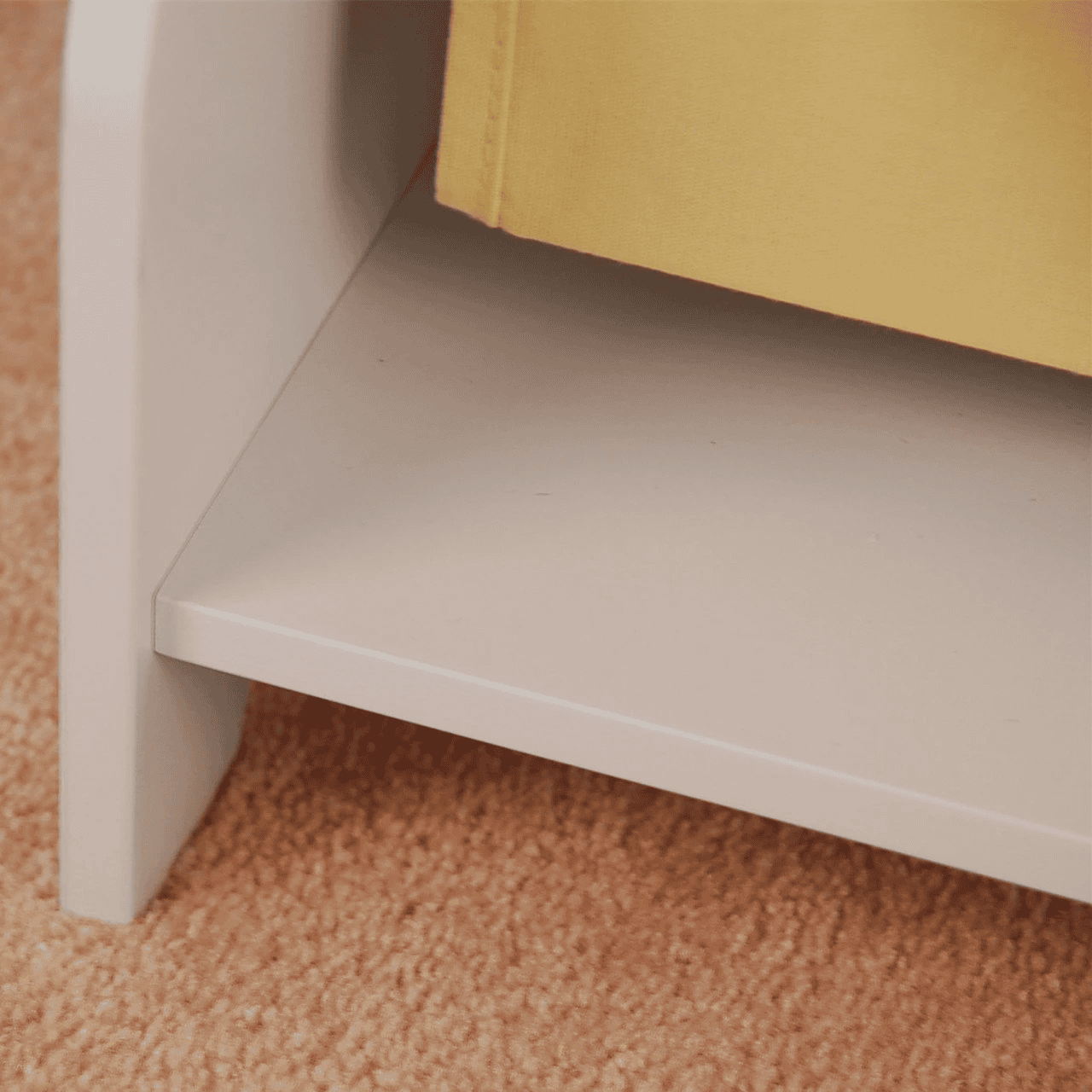 Small White Bookshelf - Modern White Bookshelf