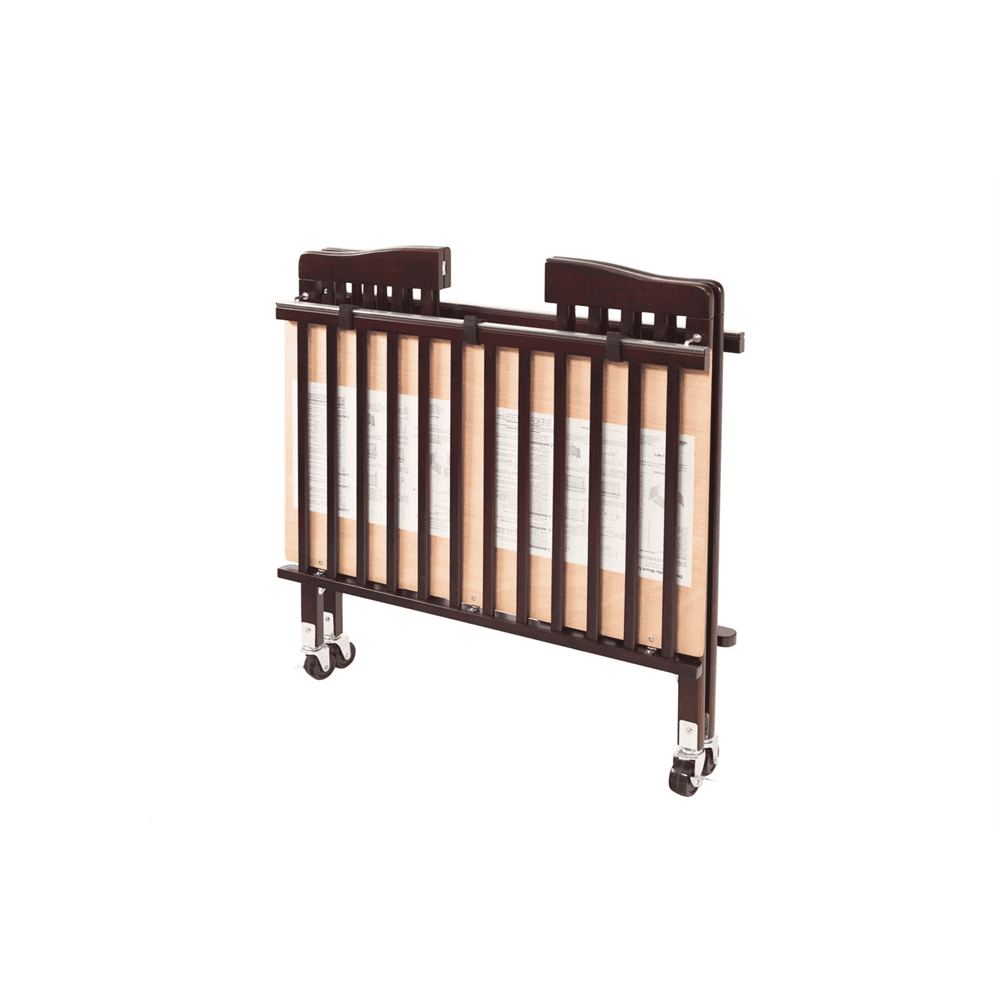 The Little Wood Crib-Mini/Portable Folding Wood Crib-Cherry