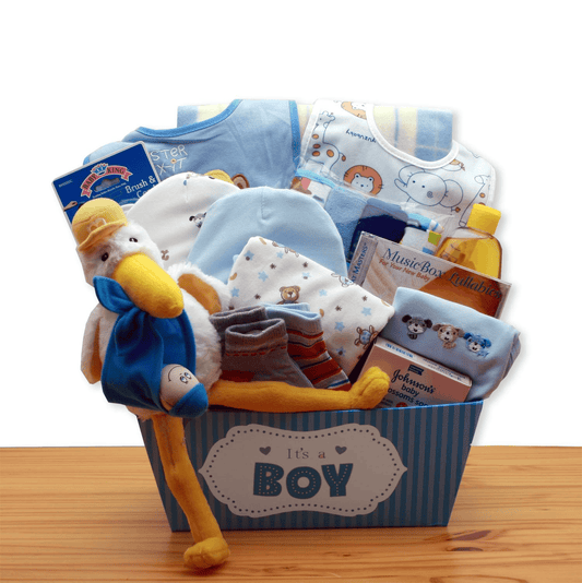 Bundle of Joy Baby Boy Gift Basket – Blue