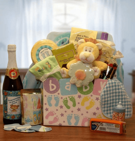 Sunny Beginnings™ New Baby Celebration Gift Box - Yellow