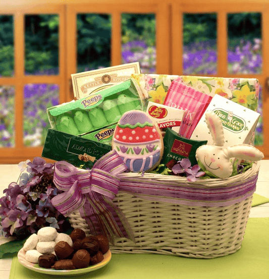 A taste of Spring Gourmet Gift Basket - Easter Basket