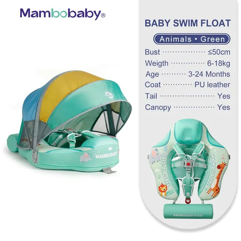 Float VIP 1 Dropshipping Non-Inflatable Baby Float with Canopy Waist Swimming Chest Floater Spa Buoy Trainer Supplier