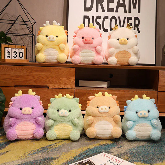 Cute Dragon Pig Plush Toy