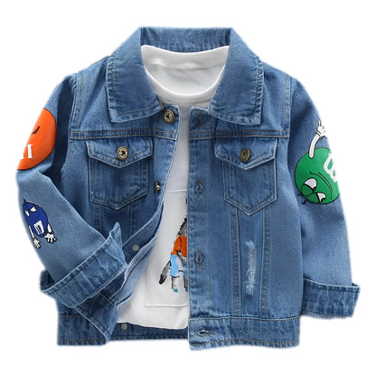 "MM" Jeans Jacket from Kinder Streetwear