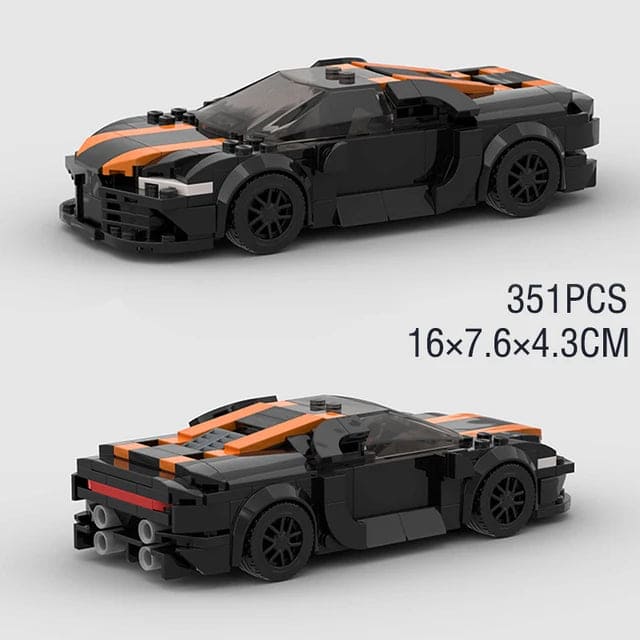 MOC 911 MK4 Supra Speed Champions Racing Car