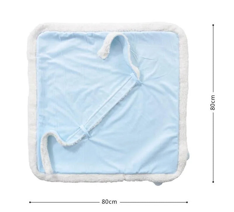 CozyCloud™: Double-Layer Fleece Blanket