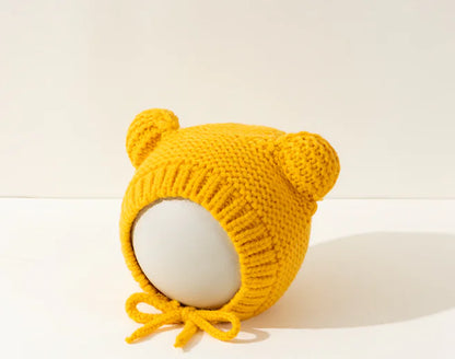 Baby hat Autumn and winter baby woolen hat