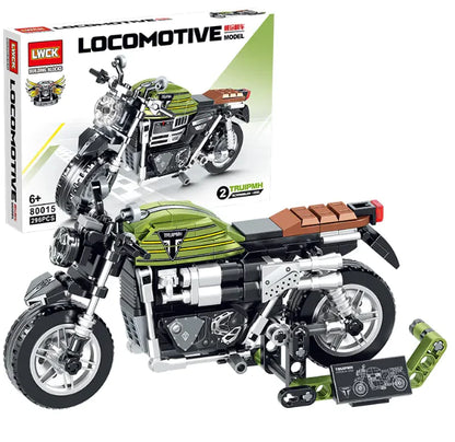 Motorcycle Model Building Block Toy