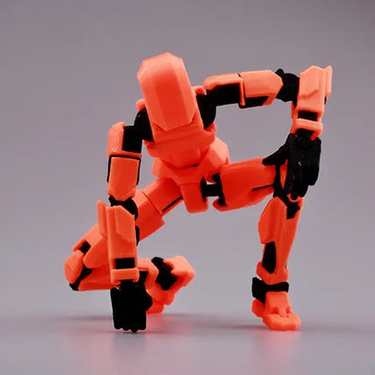 Multi-Jointed Shapeshift Robot Action Figure Toy Set