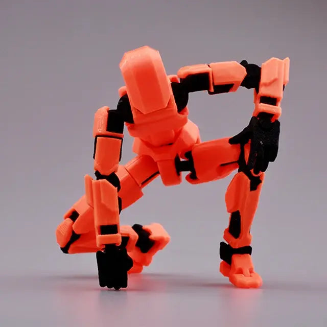 Multi-Jointed Shapeshift Robot Action Figure Toy Set