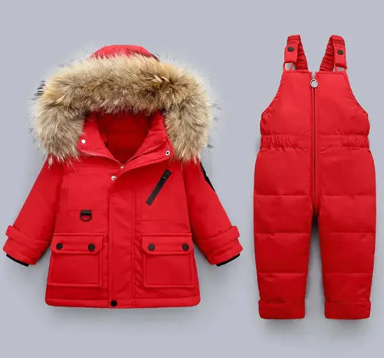 Winter Baby Jacket Suit