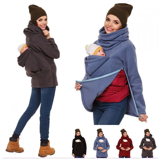 CuddleUp™ Kangaroo Carrier Sling Bag Coat