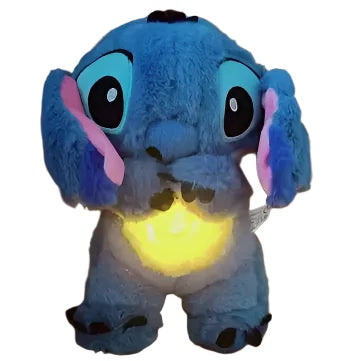 Kawaii Stitch Plush Doll - Soothing Musical Sleep Companion