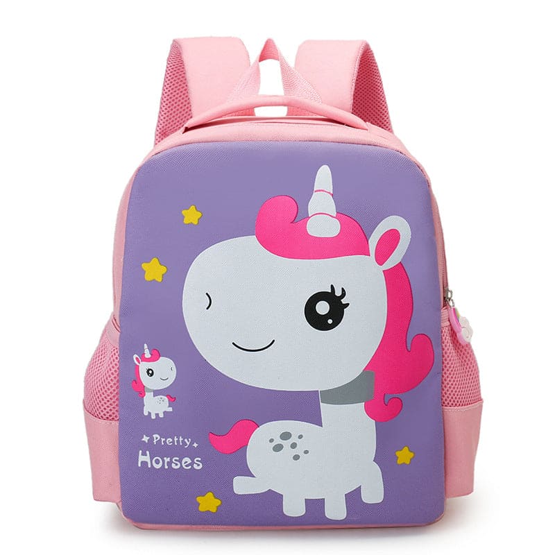 Dino & Unicorn Delight: Ultralight Waterproof Cartoon Backpack for Kids! 🦕🦄🎒