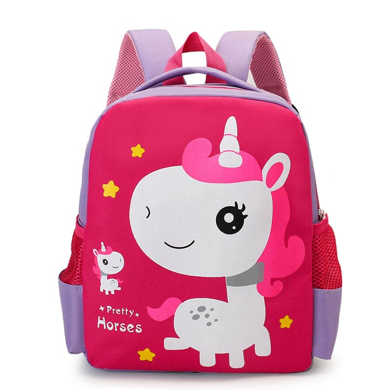 Dino & Unicorn Delight: Ultralight Waterproof Cartoon Backpack for Kids! 🦕🦄🎒