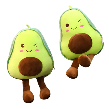 Cute 3D Avocado Stuffed Plush Toy