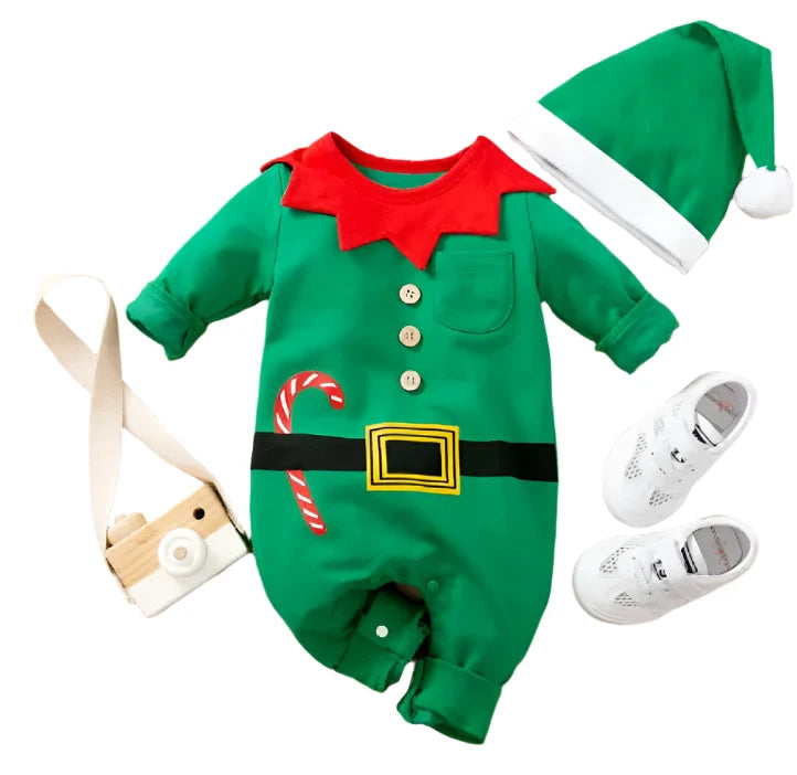 Cozy Baby Christmas Jumpsuits