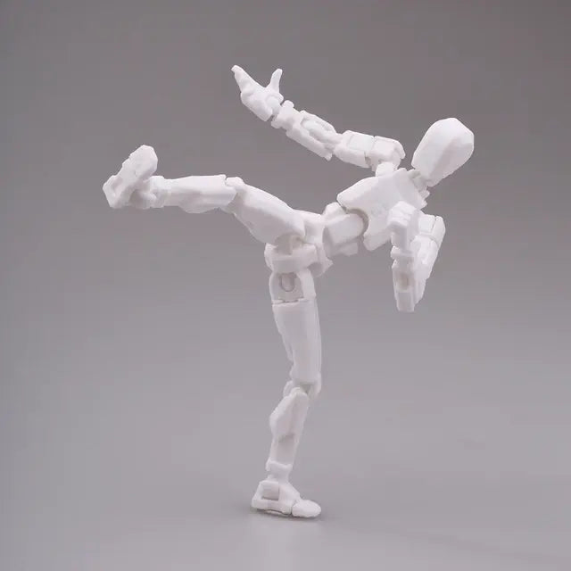 Multi-Jointed Shapeshift Robot Action Figure Toy Set