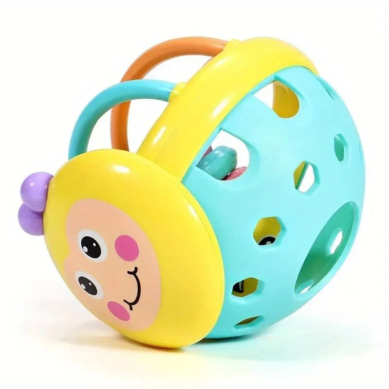 Baby Sensory Rattle Ball – 10cm Bendy Walker & Intelligence Development Toy