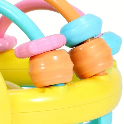 Baby Sensory Rattle Ball – 10cm Bendy Walker & Intelligence Development Toy