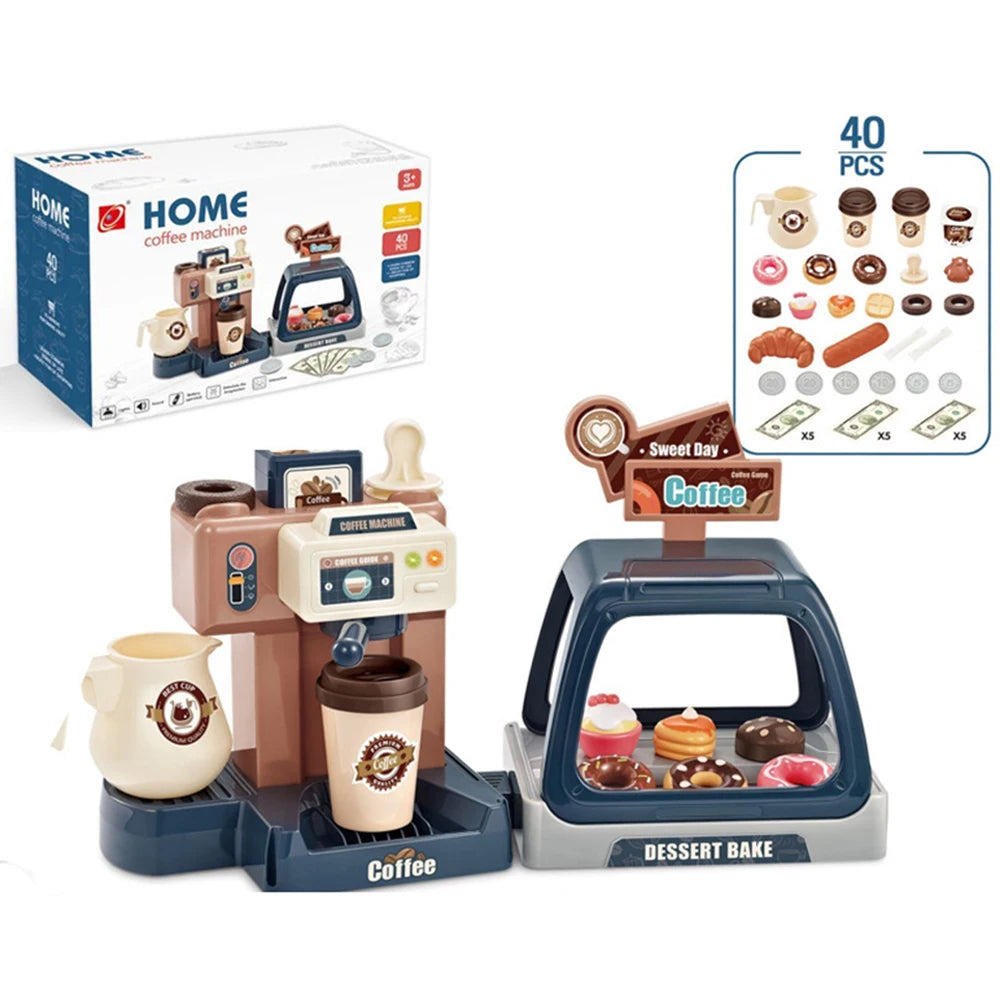 Kids Coffee Machine Toy Set