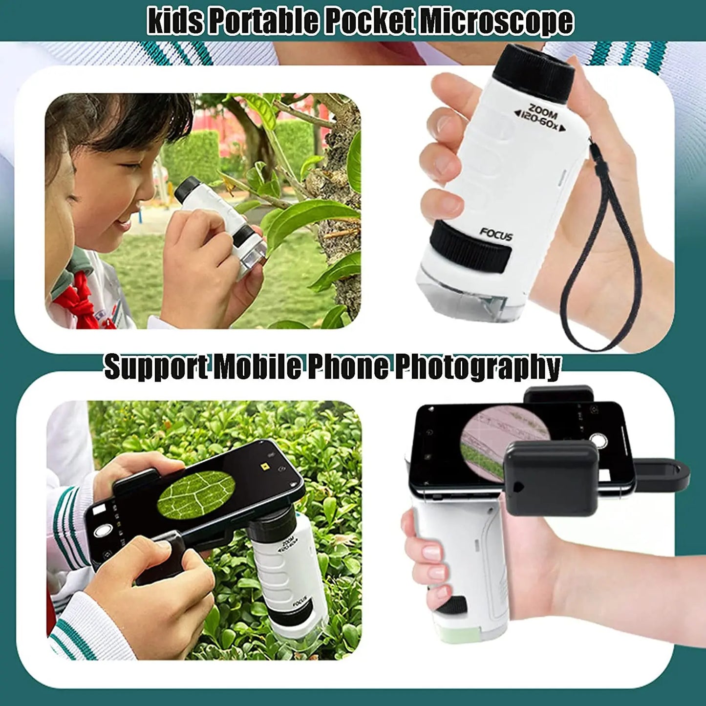 MicroExplorer Pocket Science Microscope Kit