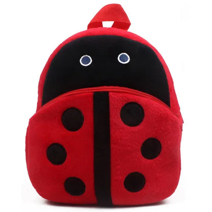 Berry Buddies: Cartoon Strawberry Plush Backpack for Kids