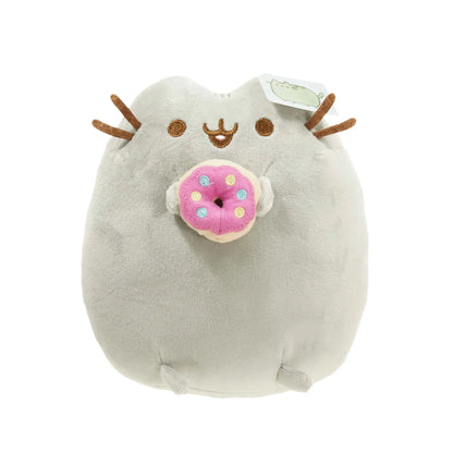 Chubby Cat Cutie: Plush Kitten Pillow and Cuddly Rainbow Toy