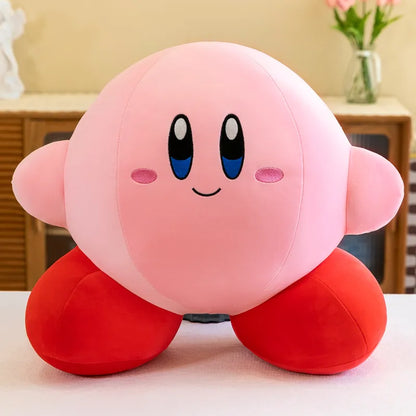 Pink Fluff: Anime Star Kirby Plush - Your Soft, Cuddly Room Companion and Perfect Children's Gift!