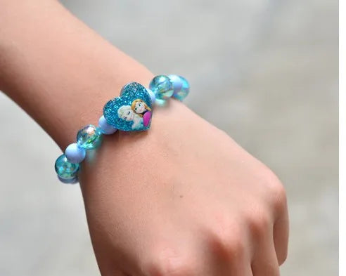 Frozen 2 Elsa Anna Princess Bracelets: Magical Fashion Jewelry for Your Little Princess! ❄️👑✨