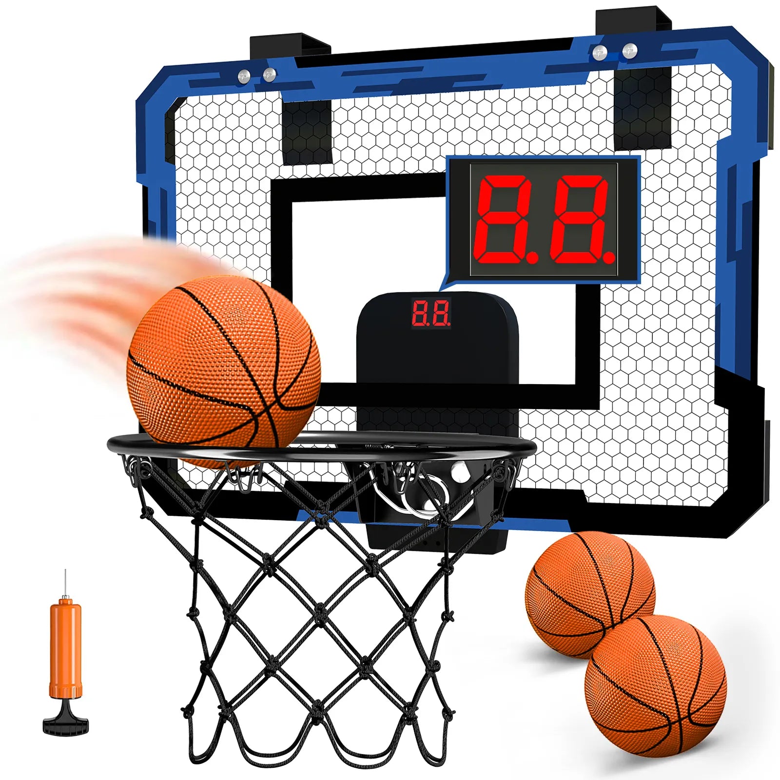 Slam Dunk Fun: Foldable Basketball Hoop Set for Kids 3+