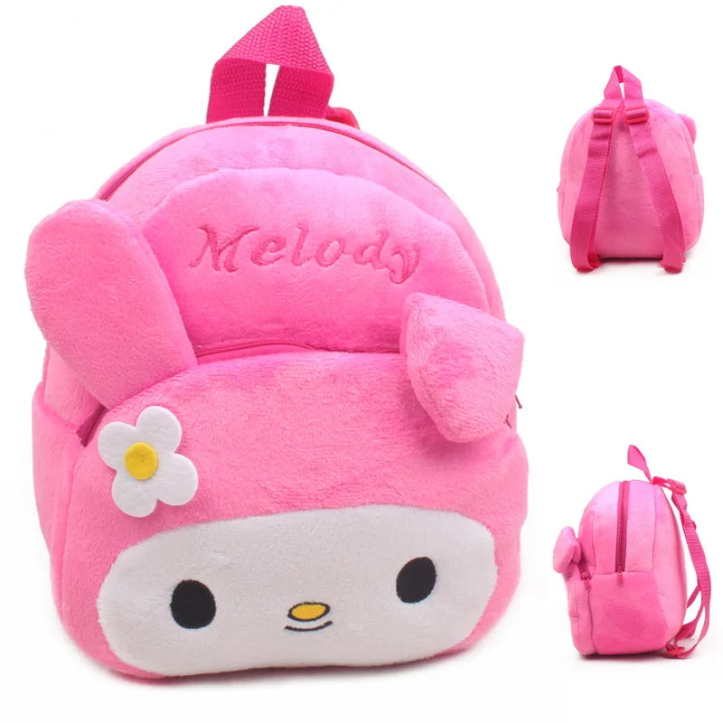 Berry Buddies: Cartoon Strawberry Plush Backpack for Kids