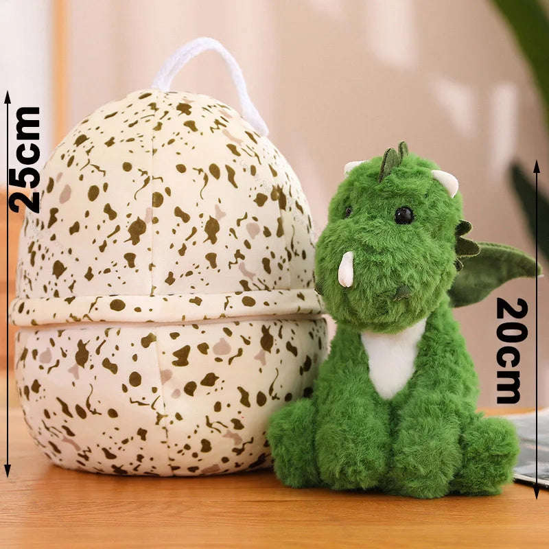 DinoSurprise: Transforming Dinosaur Egg Plush Toy