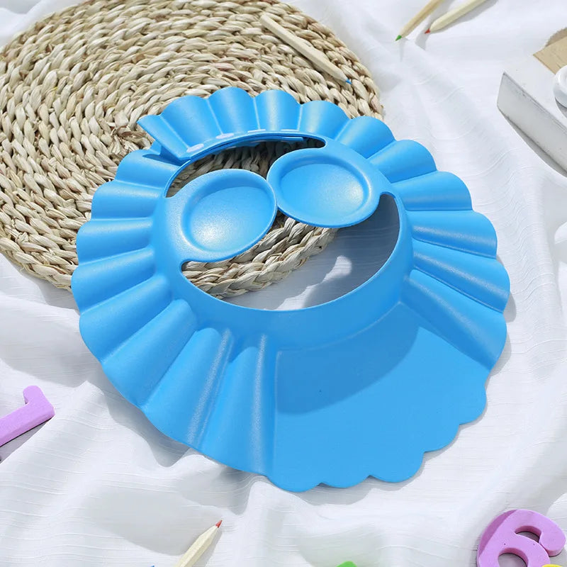 Adjustable Baby Shower Cap: Make Bathtime Fun and Splish-Splash Safe for Your Little One!