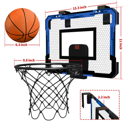 Slam Dunk Fun: Foldable Basketball Hoop Set for Kids 3+